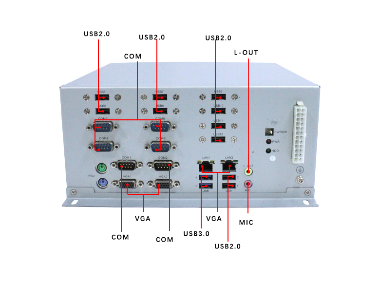 GA-A1403 X86工控整機1150 CPU(圖4) GA-A1403 X86工控整機1150 CPU(圖4)