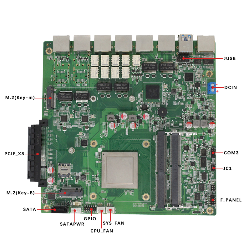 【新品】搭載飛騰D2000八核全新處理器的國產化網絡安全主板正式開售(圖2)